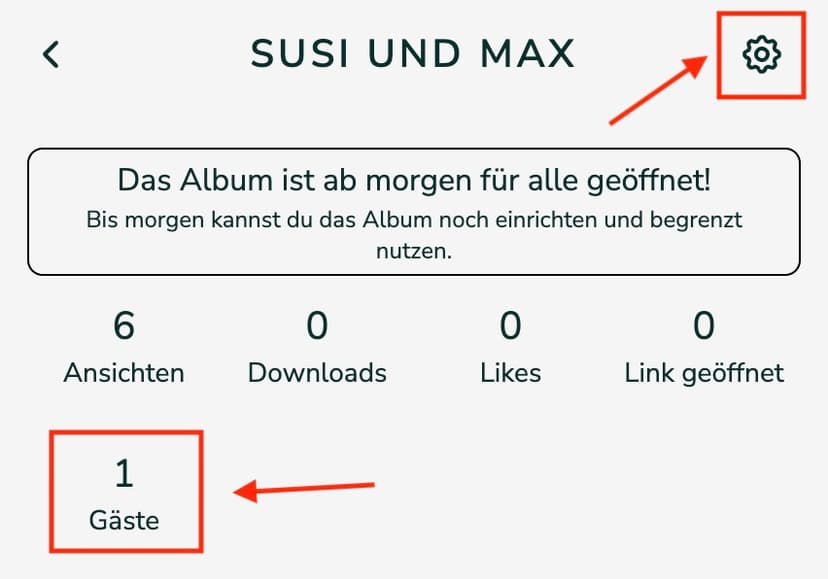 Zugriff auf alle Fotos
